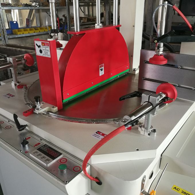 The machine to connect to the UPVC window pvc windows machinery Saw blade cutting aluminium shearing machine 5