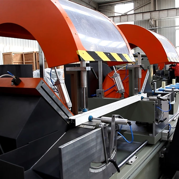 Auto New energy Photovoltaic aluminium cutting machine any angles aluminum cutting saw for window 1