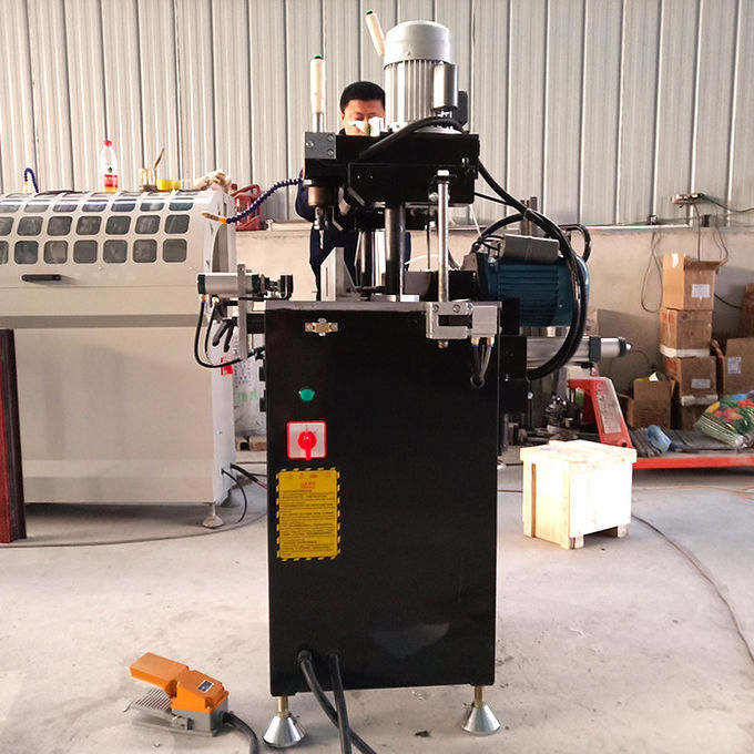 India scx Type milling router machines single head lock hole milling machine for aluminium pvc window 2