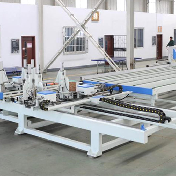 Industrial window making machinery angle machines cnc welding and corner cleaning machine for pvc upvc windows 3