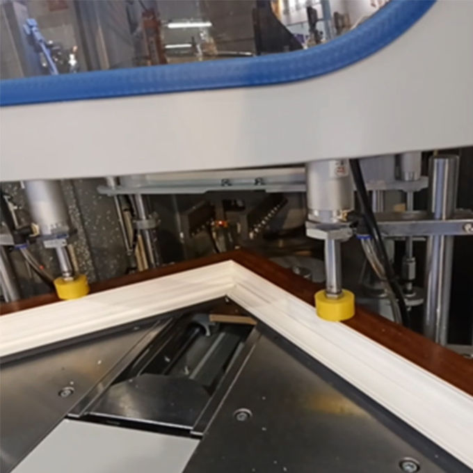 PVC window and doors production machine cnc corner cleaning windows cleaner upvc window making machine 3