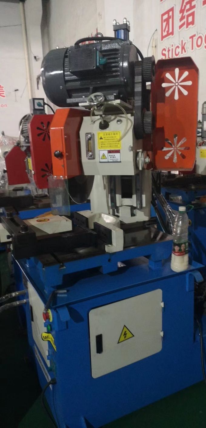 Hydraulic pipe cutting machines stainless steel pipe making metal tube pipe semi automatic cutting machine 0