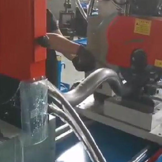 Steel pipe cutting machine PLC control window profiles square tube automatic stainless steel pipe cutting machine 0