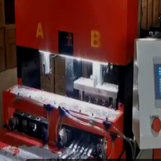 380V 50Hz CNC Pipe Punching Machine High work efficiency 70 times/Min 0