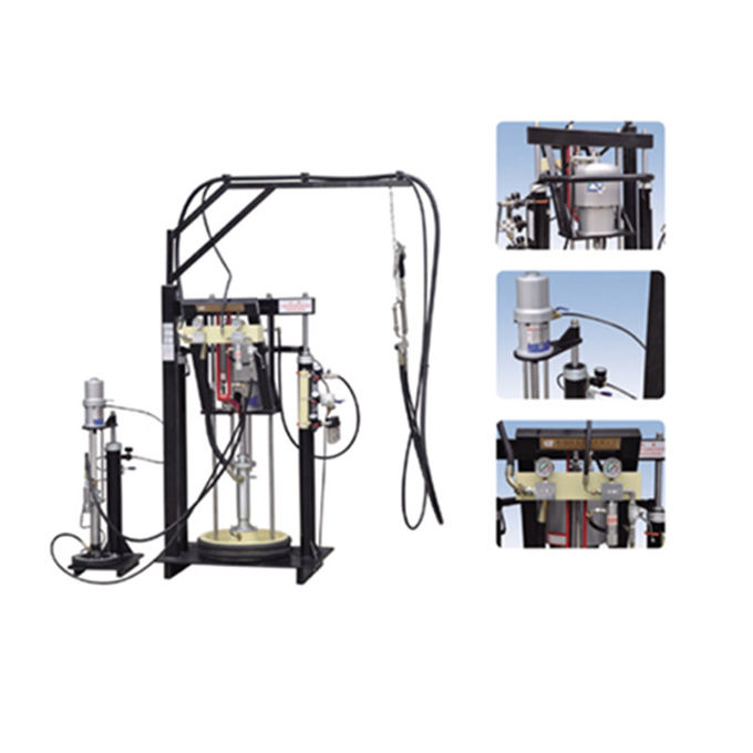 Double glazing machines glue mixing machines manual glue mixing and dispensing machine for insulating glass 2