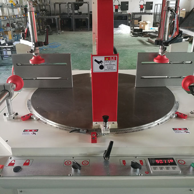 The machine to connect to the UPVC window pvc windows machinery Saw blade cutting aluminium shearing machine 2