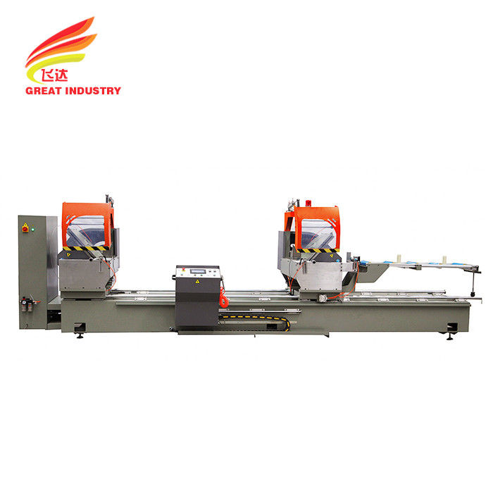 ALUMINUM FABRICATION MACHINES ALUMINIUM PROFILE CUTTING MACHINE CNC DOUBLE MITER SAWS ALUMINUM CUTTING SAW