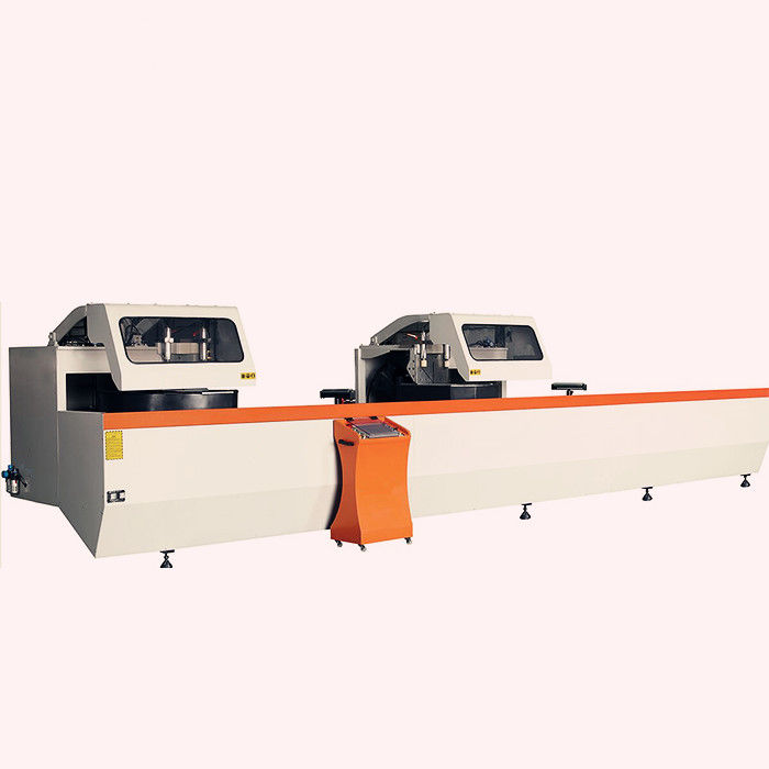 Cutting machines aluminum window frame making double head mitre saw industry automotive industry 5 axis aluminium upvc w