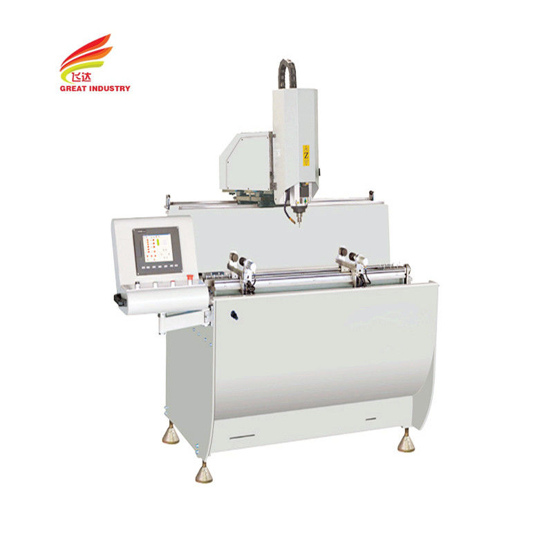 Pvc window door machine single head aluminum machining centre 3 axis cnc drilling and milling machine