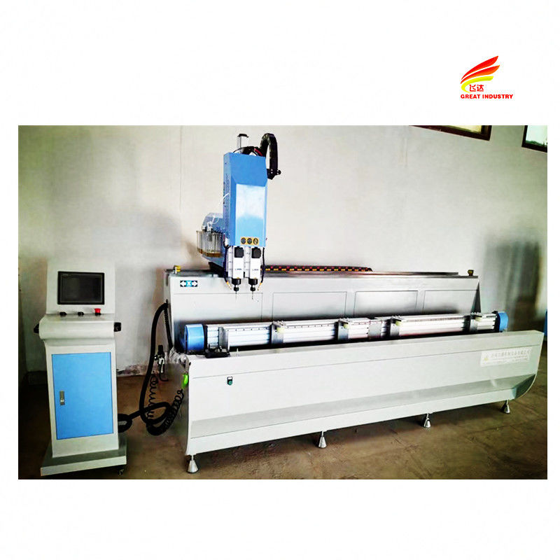 CNC drilling and milling machines wardrobe servo motors pvc 3 axis cnc mill drill machine