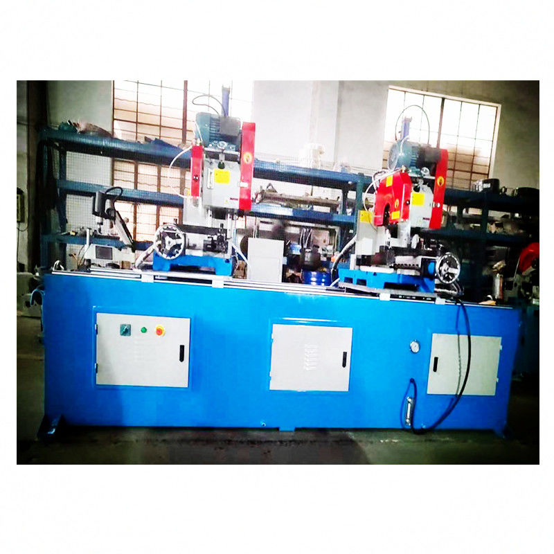 Steel pipe making machine cold cutting double head large steel pipes cnc steel pipe cutting machine