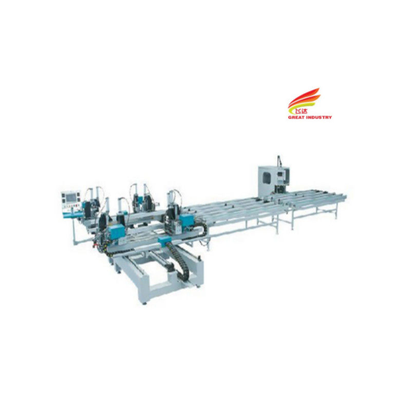 PVC WELDING MACHINE PRODUCTION LINE AUTOMATIC PVC WINDOW MAKING MACHINE UPVC WELDING MACHINE