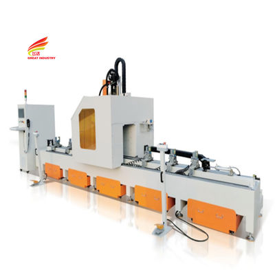  4 AXIS CNC ALUMINUM WINDOW DOOR MACHINE SINGLE HEAD MACHINING CENTER