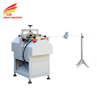 Buy V Shaped Saw groove PVC Profile Cutting Machine 380V 50Hz online manufacture