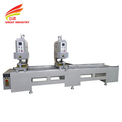  PVC DOOR TWO HEAD WELDING MACHINE UPVC COLOR SPECIAL PROFILES