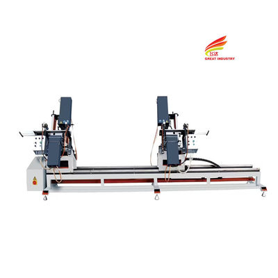  DOUBLE HEAD PVC WINDOW DOOR MACHINE CNC WATER SLOT MILLING