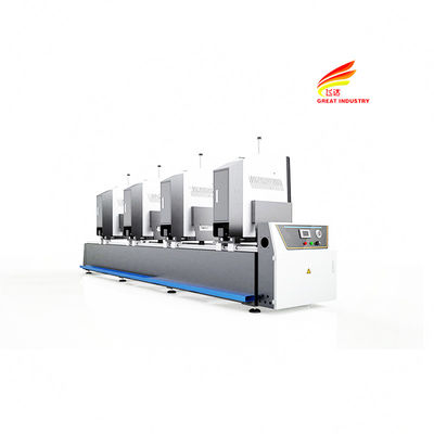  Plastic steel window aluminum automatic cnc machines four head pvc window making machine