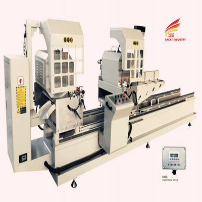 Buy Aluminium Profile Machines bulkbuy double head PVC window door aluminum cutting machine online manufacture