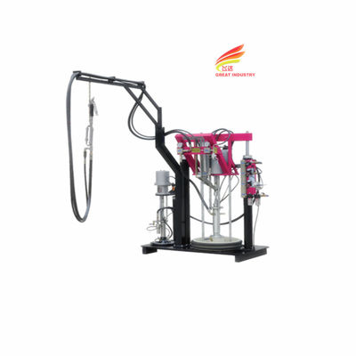 Buy Glass manufacturing plant Hollow glass production line sealant extruder pump two component extruder machine online manufacture
