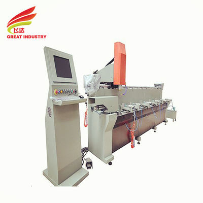 6.05 Kw UPVC Door Milling Machine 18000rmp Pneumatic Clamping System
