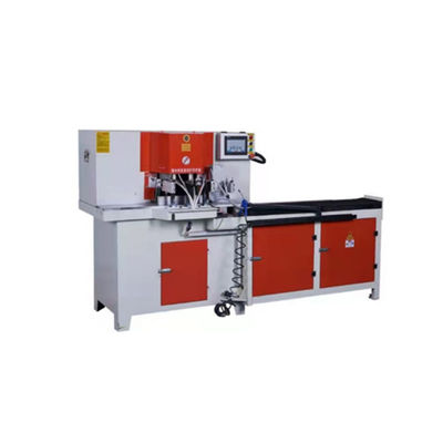Buy digital display pvc wardrobe making machine precision double head aluminum cnc 45 degree angle cutting machine online manufacture