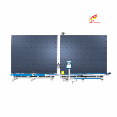 Good price Vertical glass washing glass flip glue table silicon bonding automatic glue spreading machine for insulation glass online