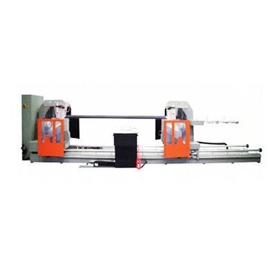 Buy Pvc cutting machine  80l / min automatic aluminum double blade mitre saw angle adjustment upvc cutter compound angle mit online manufacture