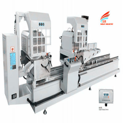 Buy Aluminium window machinery cutting saw pvc double side assemble window and door making machine for windows online manufacture