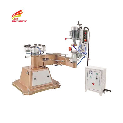Buy Irregular shape glass edging machine automating round glass horizontal edge polishing machine online manufacture