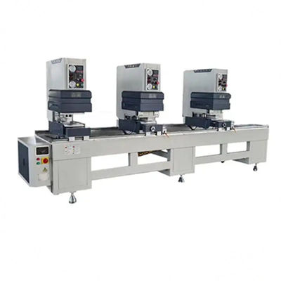 Buy Upvc doors and windows making three head welding upvc windows machines pvc window machine for welding pvc window online manufacture