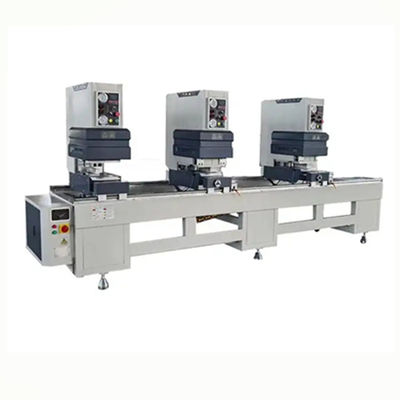 Buy Upvc corner three head welding machines pvc window welder machine online manufacture
