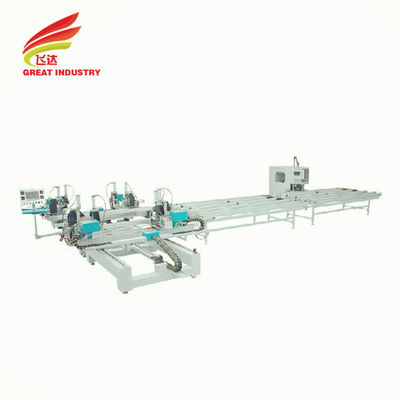  PVC window tools pvc welding and corner cleaning line cnc upvc 4 corner welding machine equipment for plastic windows ch