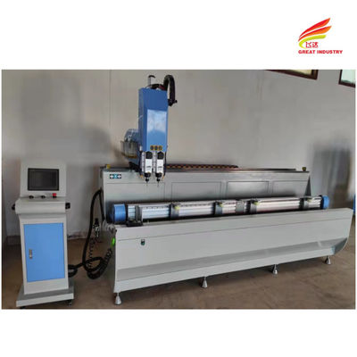  ALUMINIUM WINDOW FABRICATION MACHINES UPVC WINDOW MACHINERY MULTI HEAD DRILLING MACHINE