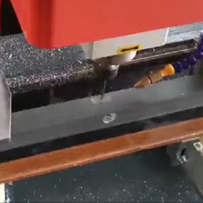 6.05 Kw UPVC Door Milling Machine 18000rmp Pneumatic Clamping System