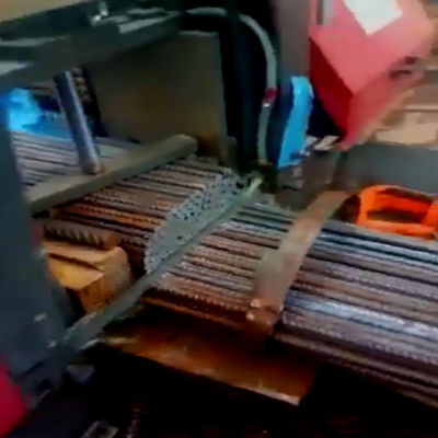 cnc band saw machine steel