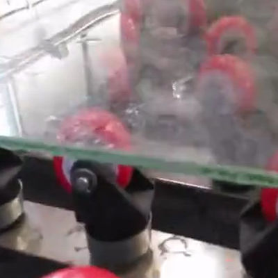 Glass vacuum machinery wedge glass beveling autoglass machine polishing glass making machine from sand
