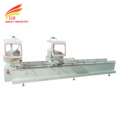 Upvc windows making machines price double head window cutting machine