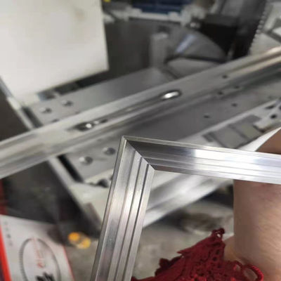 ALUMINUM FABRICATION MACHINES 45 DEGREE ANGLE ALUMINIUM DOUBLE HEAD CNC CUTTING MACHINE